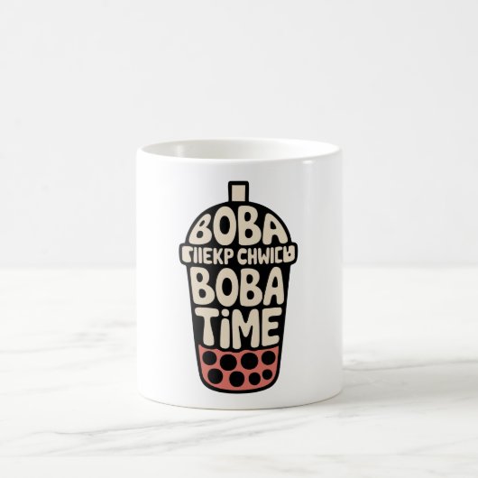 Bubble Tea Kaffeetasse (Mittel)