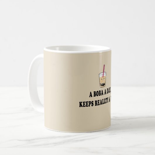 bubble tea kaffeetasse (Vorderseite Links)