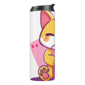 Bubble Tea Kitty Thermosbecher (Nach links gedreht)