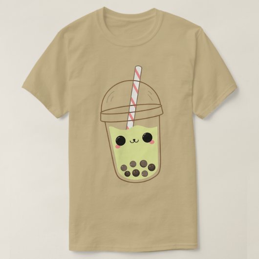 Bubble Tea Niedlich Kawaii Boba Lover - Geschenk I T-Shirt (Design vorne)