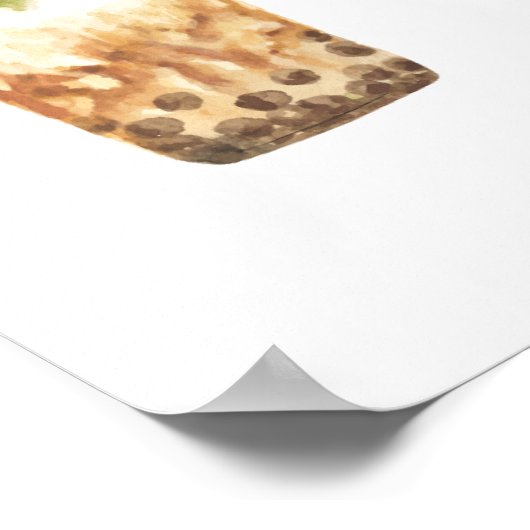 Bubble Tea - Set von drei Poster (Ecke)