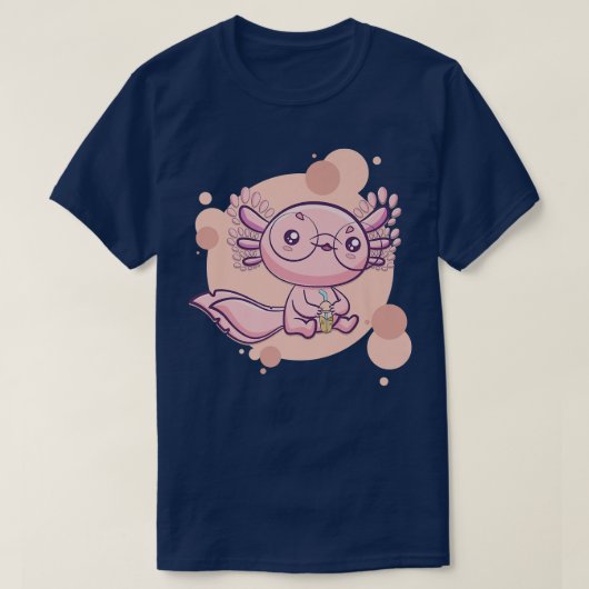 Bubble Tee Aolotl Boba Niedlich Kawaii Anime Paste (Design vorne)