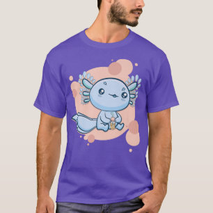 Bubble Tee Axolotl Boba Milk Kawaii Anime Pastel G