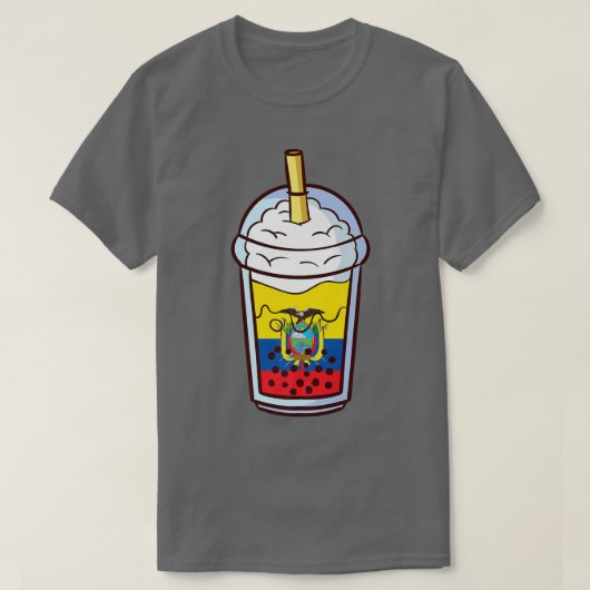 Bubble Tee Ecuador Ecuador Ecuadorian Premium (Design vorne)