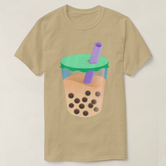 Bubble Tee-Geschenk für Bubble Tee-Liebhaber T-Shirt (Design vorne)