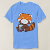 Bubble Tee Geschenk Girls Red Panda Boba Tea Blase (Design vorne)