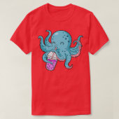 Bubble Tee Geschenke Kinder Kraken Boba Tea Bubble (Design vorne)
