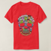 Bubble Tee Skull Shirt Männer Boba Teft Geschenk F (Design vorne)