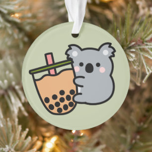 Bubble Tee und Koala Bear Ornament