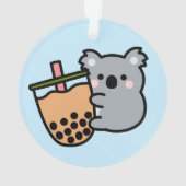 Bubble Tee und Koala Bear Ornament (Rückseite)