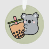 Bubble Tee und Koala Bear Ornament (Vorderseite)