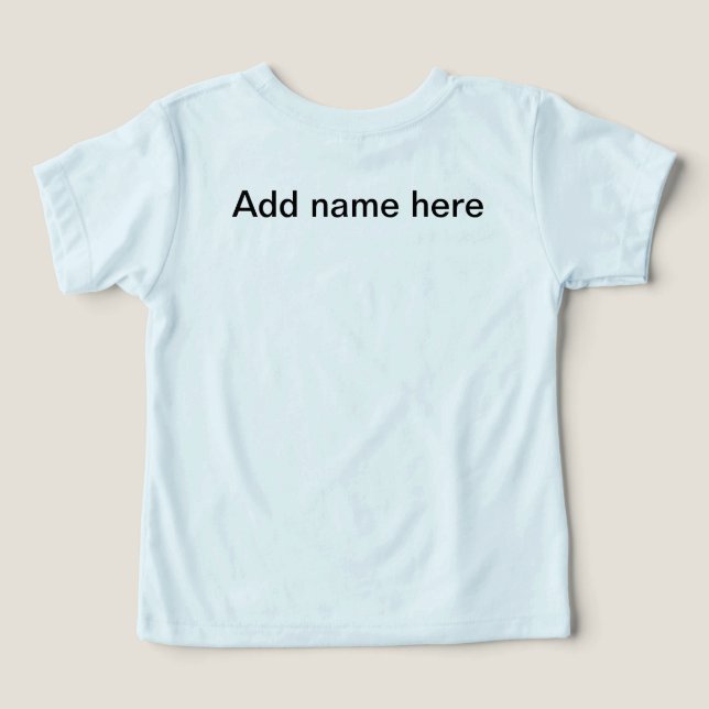 Bubble Trouble – Silly Summer Tee for Kids (Design Rückseite)