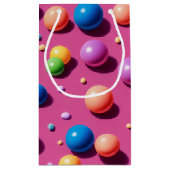 "Bubble Up the Fun": Eine Tasche aus Bliss Kleine Geschenktüte (Rückseite)