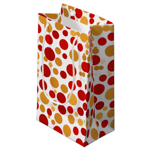 "Bubble Up the Fun": Eine Tasche aus Bliss Kleine Geschenktüte (Vorderseite Schrägansicht)