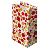 "Bubble Up the Fun": Eine Tasche aus Bliss Kleine Geschenktüte (Rückseite Schrägansicht)