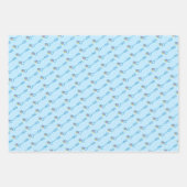 Bubble Wand Iridescent Rainbow Soap Blasen Geschenkpapier Set (Vorderseite 3)