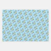 Bubble Wand Iridescent Rainbow Soap Blasen Geschenkpapier Set (Vorderseite 2)