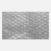 Bubble Wrap Rechteckiger Aufkleber (Vorderseite)