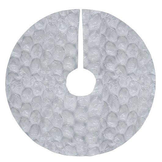 Bubble Wrap Weihnachtsbaumrock Polyester Weihnachtsbaumdecke (Vorderseite)