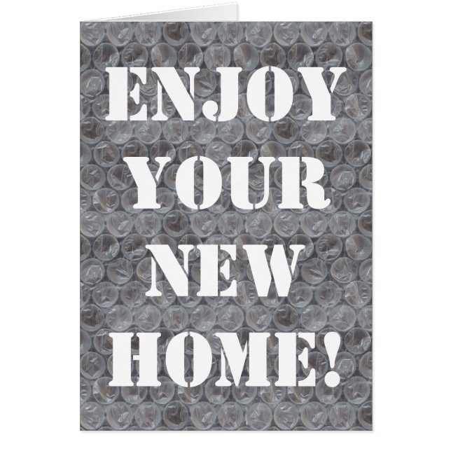 Bubble Wrapper Housewarming (Vorne)