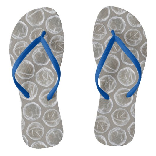 Bubble Wraps Schuhe Flip Flops Sandalen (Fußbett)
