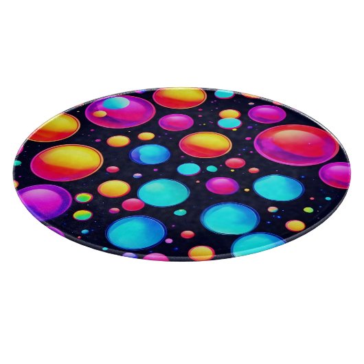 Bubbled Bliss Art Schneidebrett (Ecke)