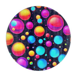Bubbled Bliss Art Schneidebrett