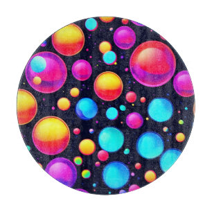 Bubbled Bliss Art Schneidebrett