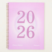 Bubblegum Aura Big Year Planner Planer (Vorderseite)