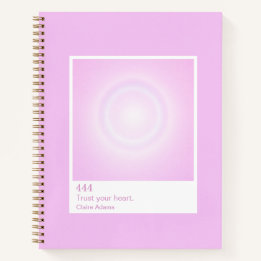 Bubblegum Aura Swatch Engel Zahl Notizbuch