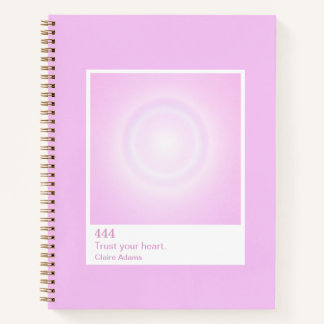 Bubblegum Aura Swatch Engel Zahlen Notizbuch