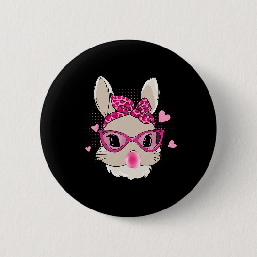 Bubblegum Bandana Gles Women Button (Vorderseite)