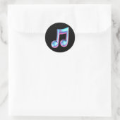 Bubblegum Beats Sticker (Tasche)