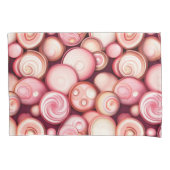 Bubblegum-Blasen Kissenbezug (Vorderseite-Links)