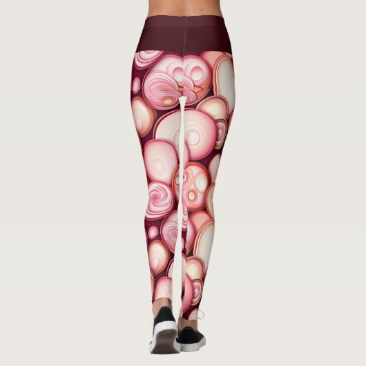 Bubblegum-Blasen Leggings (Rückseite)