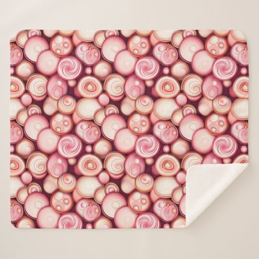 Bubblegum-Blasen Sherpadecke (Vorderseite (Horizontal))