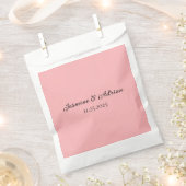 Bubblegum Blush Hochzeit Geschenktütchen (Ausgeschnitten)