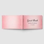 Bubblegum Blush Wedding Gästebuch (Voll)
