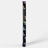 Bubblegum Colorful Hugs Kisses XOXO Valentine Samsung Galaxy Hülle (Rechte Seite)