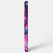 Bubblegum Galaxy - Kosmische Drehung Samsung Galaxy Hülle (Linke Seite)