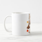 Bubblegum-Geist & Dackel-Schaukel Halloween Herbst Kaffeetasse (Links)