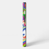 Bubblegum Marble, iPhone 13 Fall Hülle (Linke Seite)