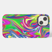 Bubblegum Marble, iPhone 13 Fall Hülle (Rückseite (Horizontal))
