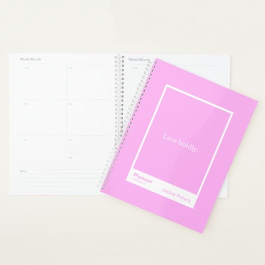 Bubblegum Pink Block Quote | Fully Customizable Planer (Anzeige)