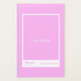 Bubblegum Pink Block Quote | Fully Customizable Planer