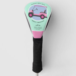 Bubblegum Pink Golf Cart Mama Golf Headcover