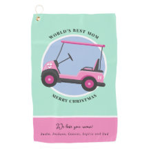 Bubblegum Pink Golf Cart Mama