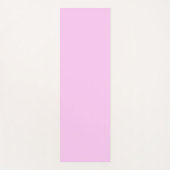 Bubblegum Pink Pastel Solid Farbe auf beiden Seite Yogamatte (Vorderseite)