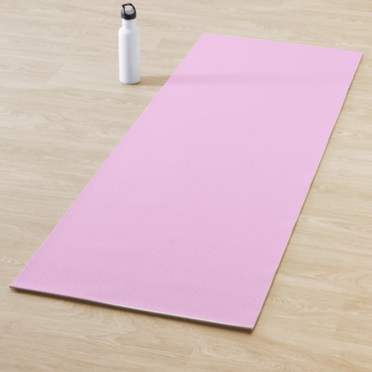 Bubblegum Pink Pastel Solid Farbe auf beiden Seite Yogamatte (Beispiel)