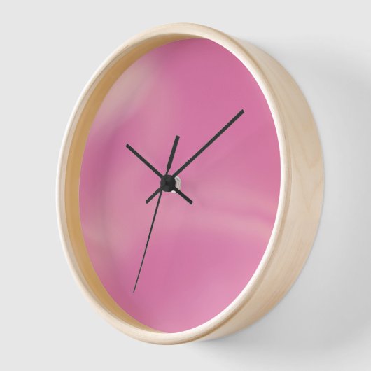 Bubblegum pink uhr (Winkel)